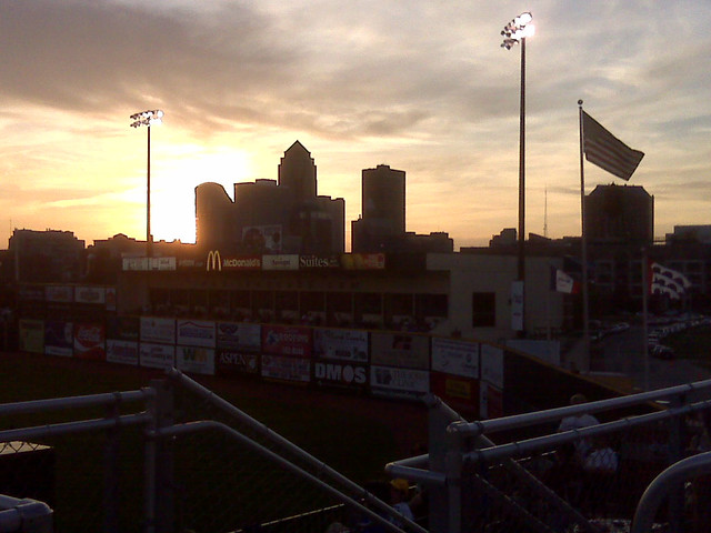 Bleacher Seats at Principal Park