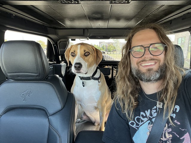 Durby is a little out of it after Surgery