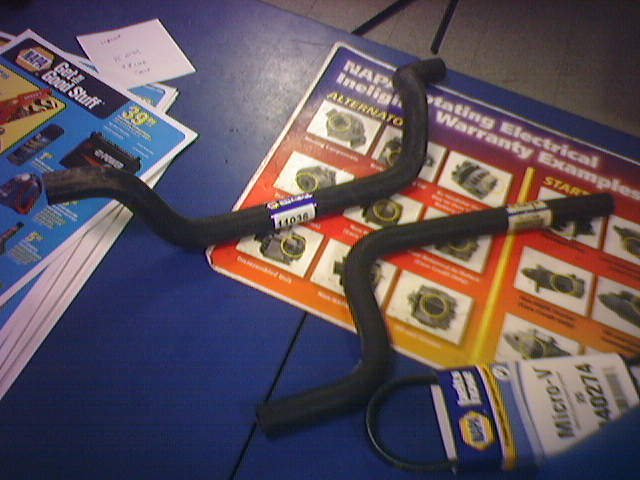 DSM Heater Core Hoses