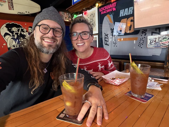 Kari wanted a dive bar, a bloody and some tacos. Kung Fu, it is.