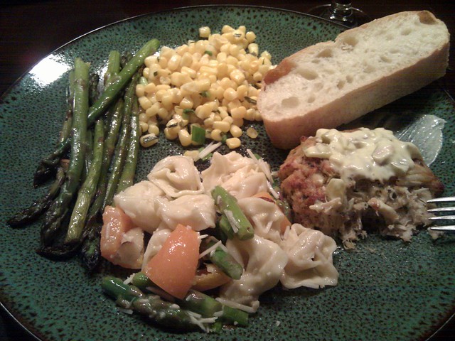 Dinner by Kari. That crab cake was amazing btw.