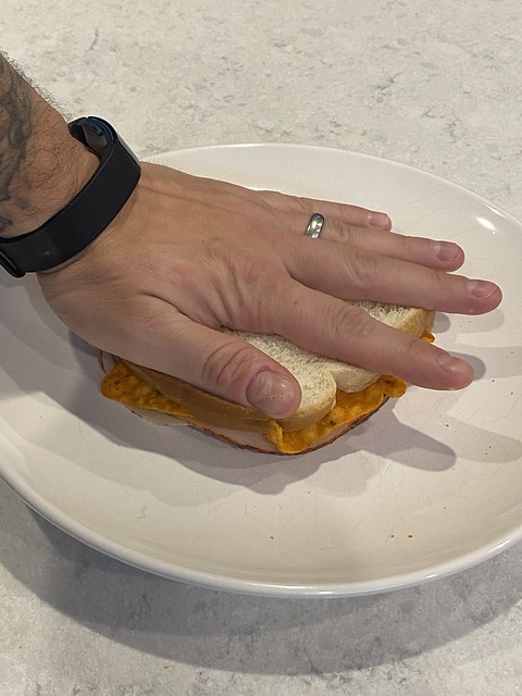 The perfect sandwich - step 5: crunch