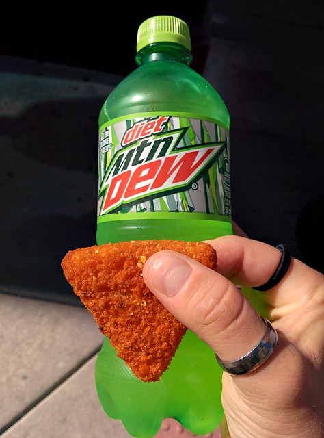 Just ate a loaded dorito. Whoa.