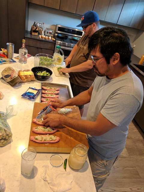 Stuffing those brats