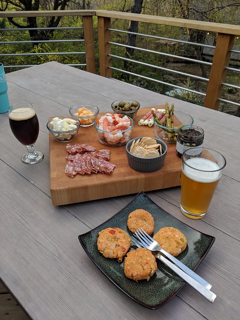 Let's just snack for dinner