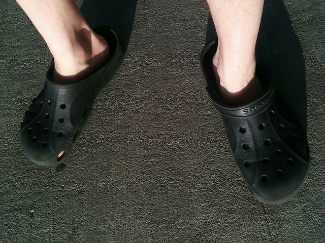 Just stepped outta my car in public, looked down and...