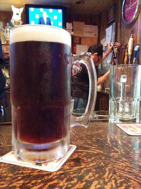 Spendin four bucks at Sambetti's