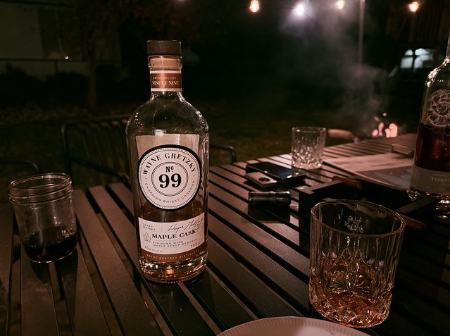 I brought some Wayne Gretzky whisky back from Canada