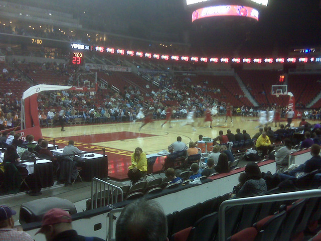 At the Iowa Energy Game