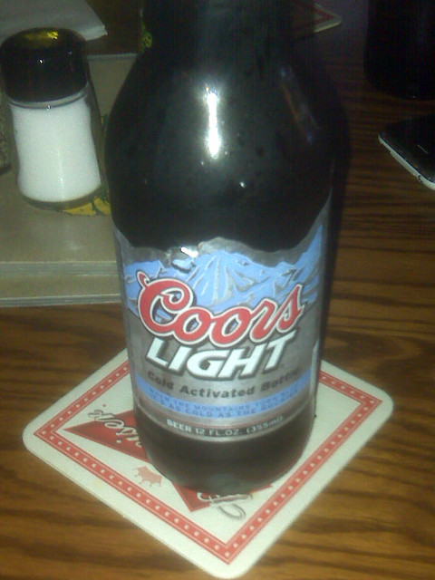 Cold Coors Light - Blue Mountains