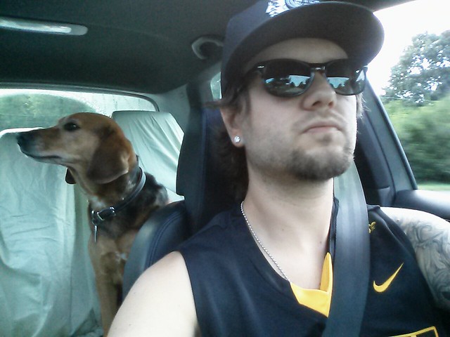 Garth's first ride in the GTI.