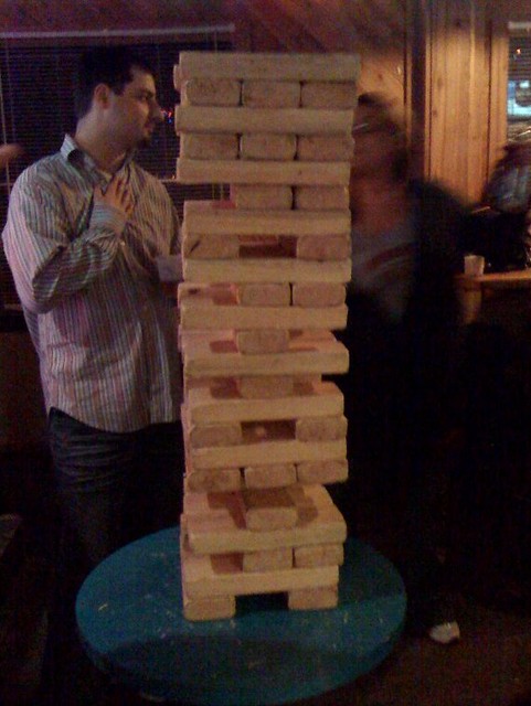 This is some big jenga