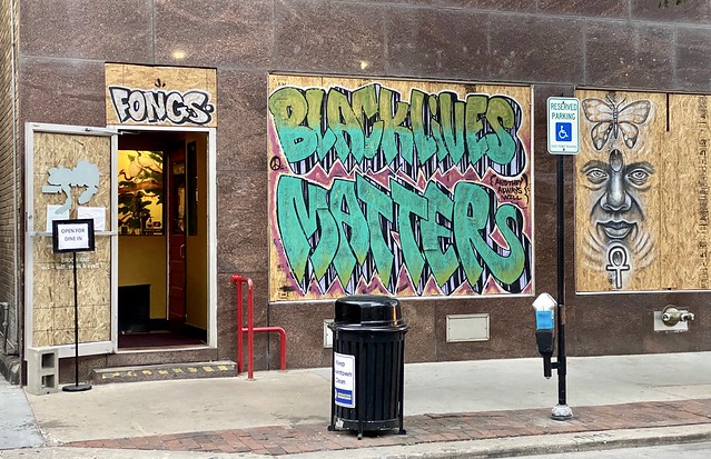 Fong’s. Black Lives Matter.