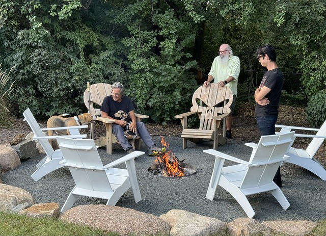 Hangin around the fire