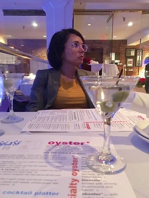 Celebratin this girl knocking one outta the park on her presentation today... and getting another...