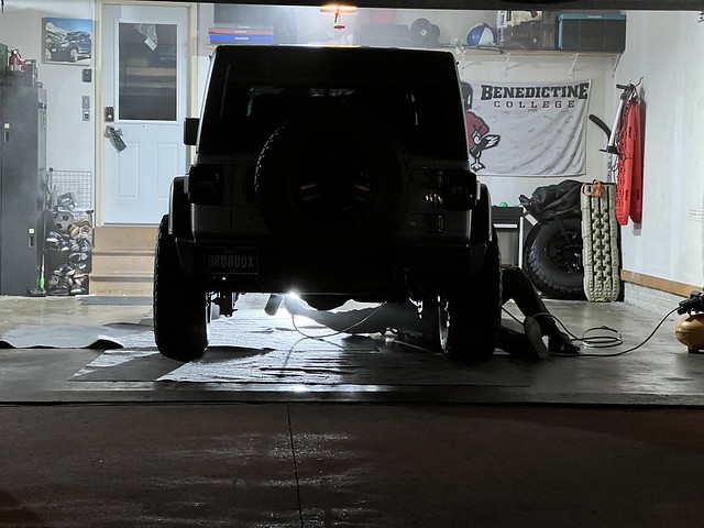 Gettin the Jeep fluid filmed