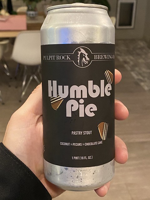 This pastry stout is intense. I will not finish it.