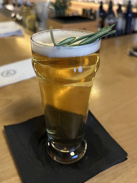 Asked the bartender for a small drink and got a baby high life with a shot of beefeater in it. Ga...