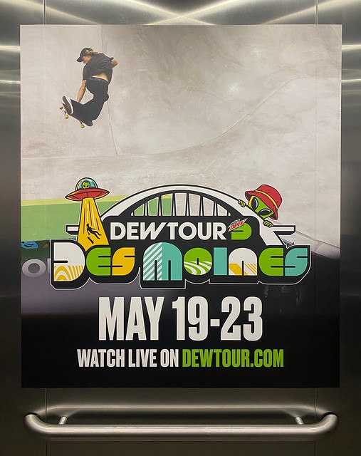 Excited to see some pros christen DM’s née skatepark