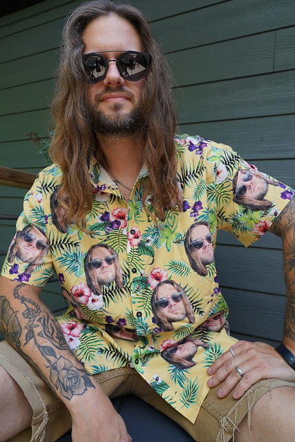 My Aunt Vicki showed up to brunch and handed me this new shirt. haha