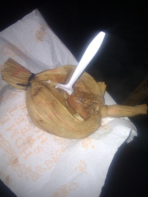 My first SF Tamale Lady tamale