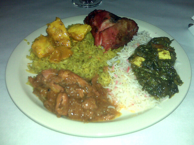 Indian food tastes way better than it looks.