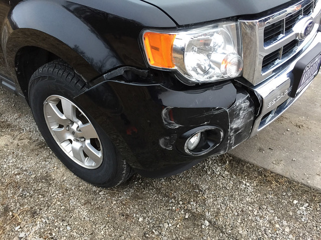 The Fender Bender that totaled Kari's car