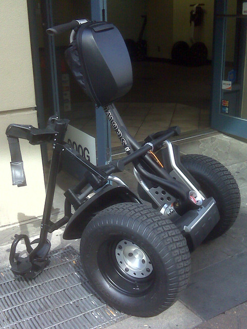 A crazy Segway