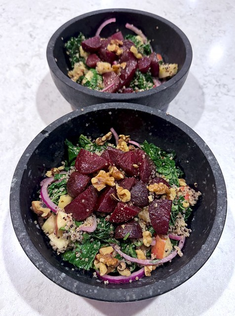 Built this beet salad, baby.