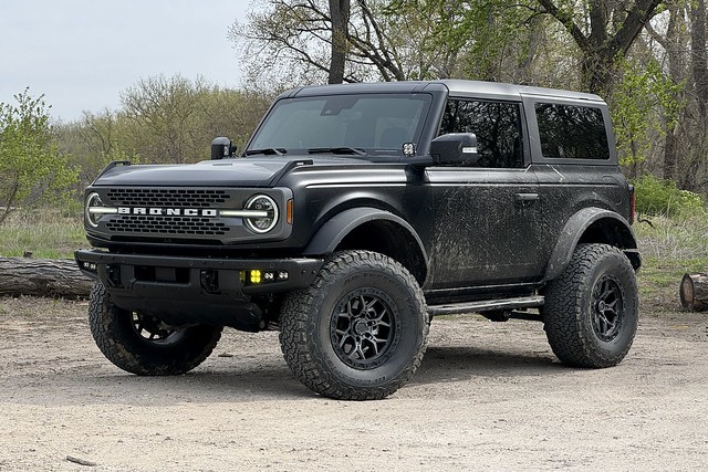 Lifted, leveled, and dirty. I’m super happy with how this build is shaping up.