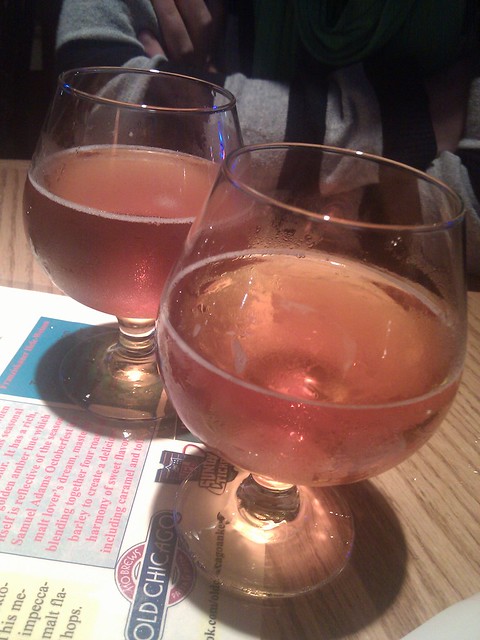 Ayinger Oktoberfest with wifey.