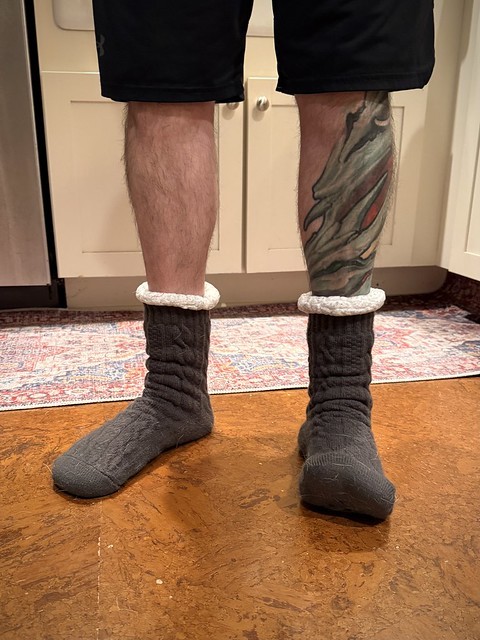 Maurizio’s house socks