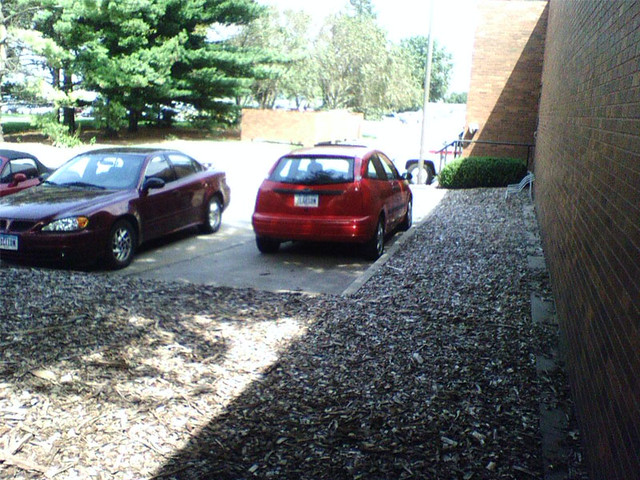 Zach's awesome parking job