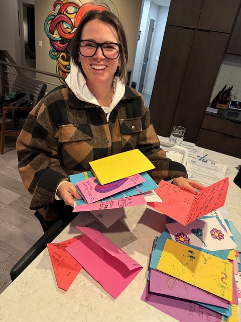 Kari’s students all made cards for Associate Principal appreciation week