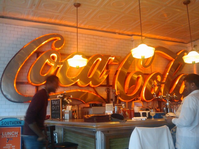 Coca-Cola Sign at Bone Lick Park