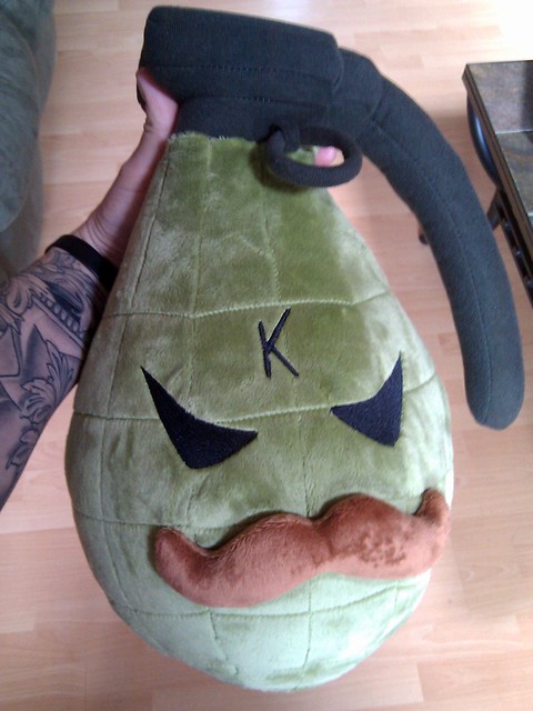 Sarge! My new throw pillow.