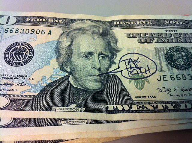 Just pulled this out of the ATM below campaign HQ, ha. P.S. we're trying.