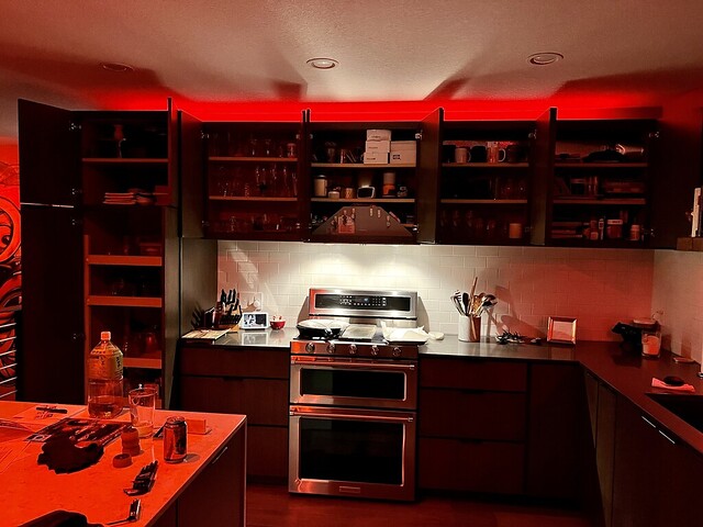 I left for 2 minutes. Jeff went looking for snacks.