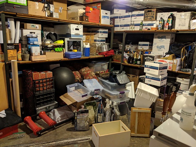 About to get this storage room under control