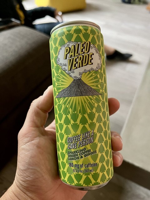 I can get down with this green coffee stuff. Legit just takes like a citrusy ginger seltzer.