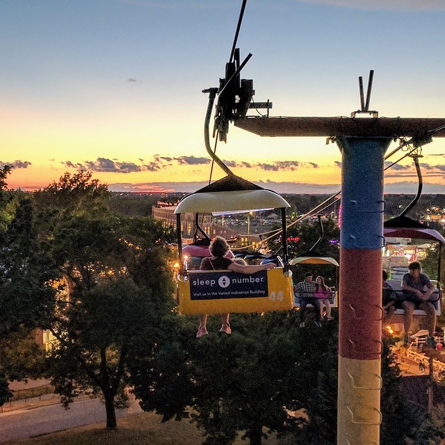 State Fair sunset