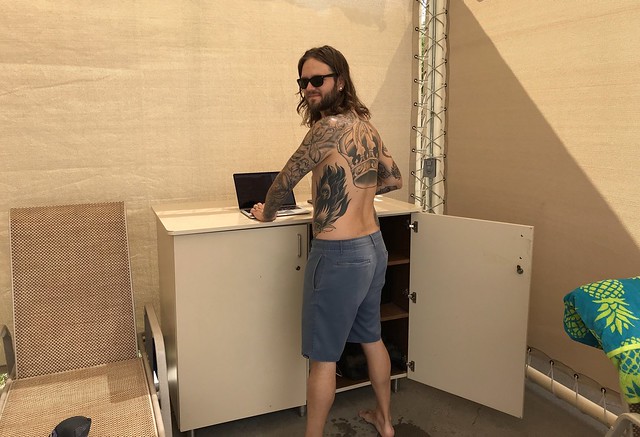 Took the afternoon off to go to the water park with wifey, but it didn’t quite work out...