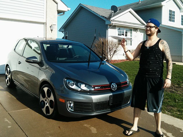 Car washin weather! Loving these fancy @ScratchProtect towels.