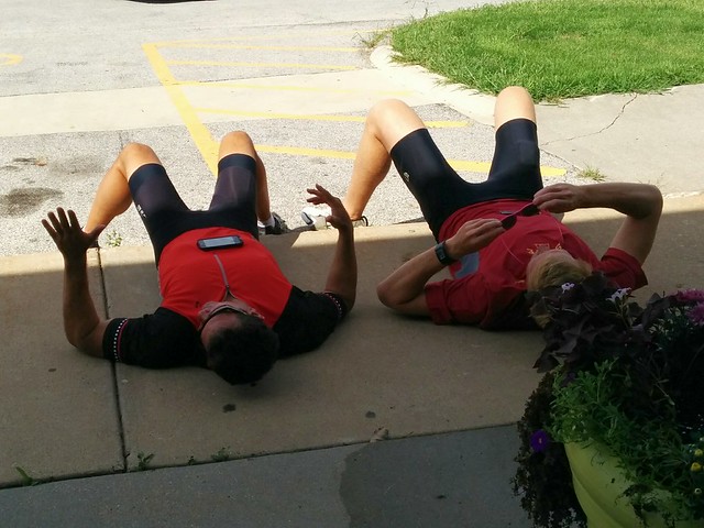 "Dude, this is a killer bike ride."