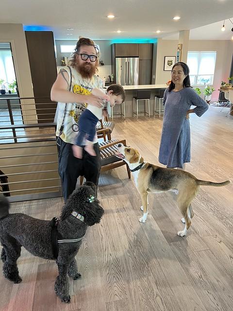 Harper and Hiromi made a pit stop to swing this babe around