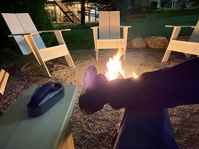 I’m really glad that we went for this fire pit