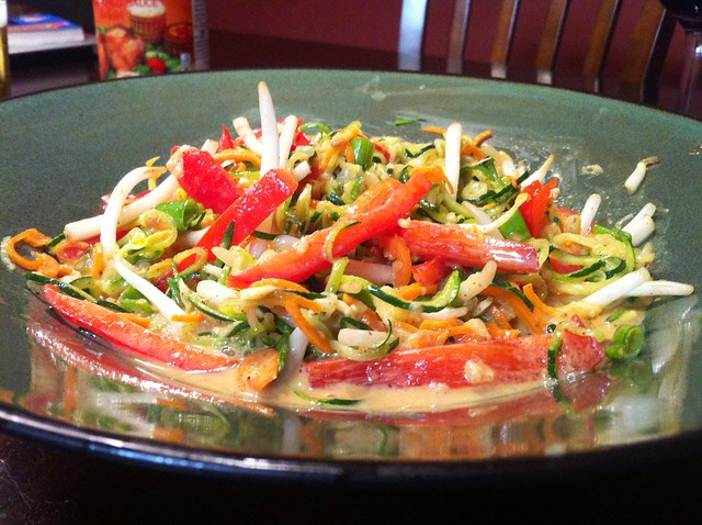 Home cookin with Kari! Raw Pad Thai night