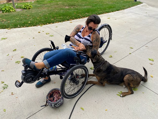 Havin some leftovers