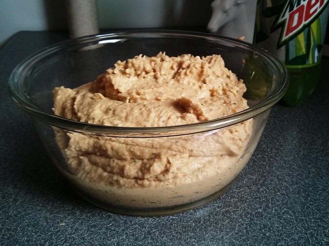 Our hummus consumption has gotten to the point that we've just started making it in bulk