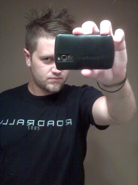 I cut my hair into a mohawk again.